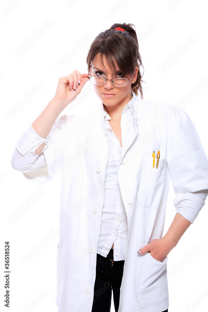 Beautiful health care provider Beautiful health care provider
