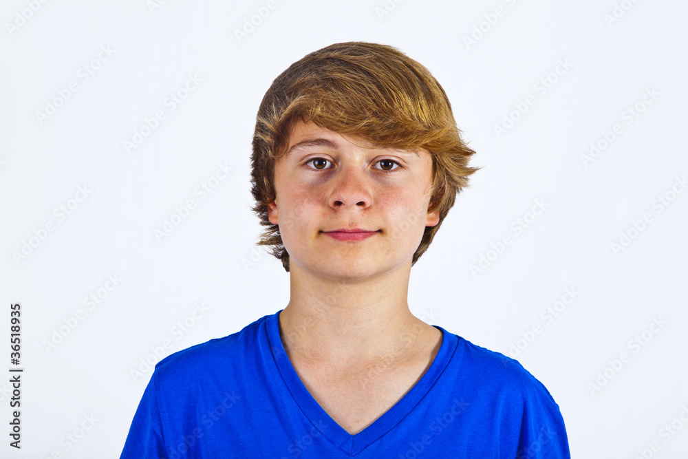 smiling cute boy in the studio smiling cute boy in the studio