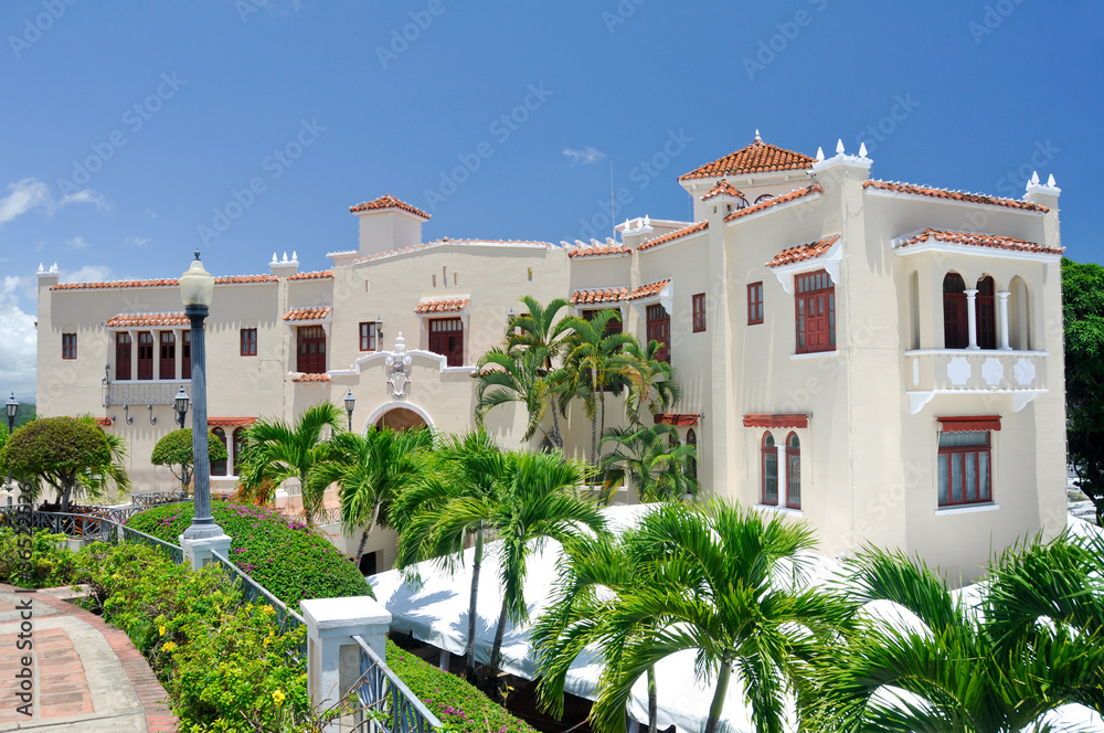 Castillo Serralles Mansion at Ponce Puerto Rico