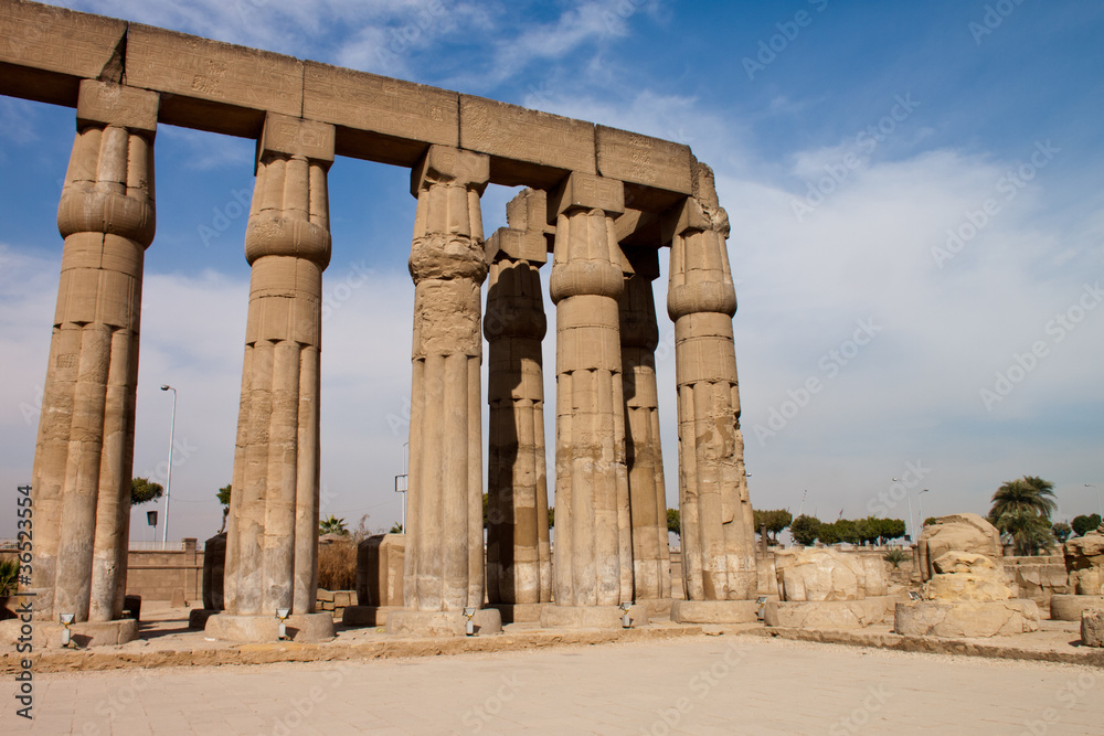 Colonne del Tempio di Luxor