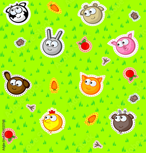 farm pets texture