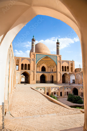 Agha Bozorg school and mosque in Kashan