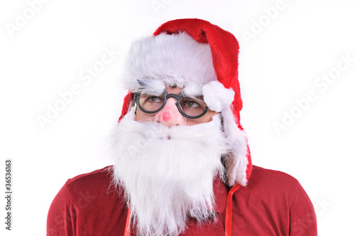 Smiling Santa Claus portrait