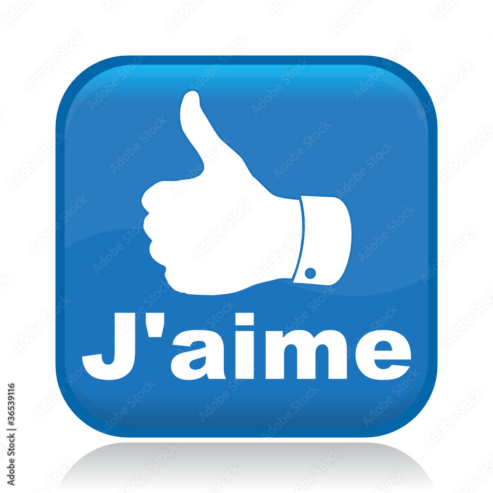 J Aime Icon Stock Vector Adobe Stock