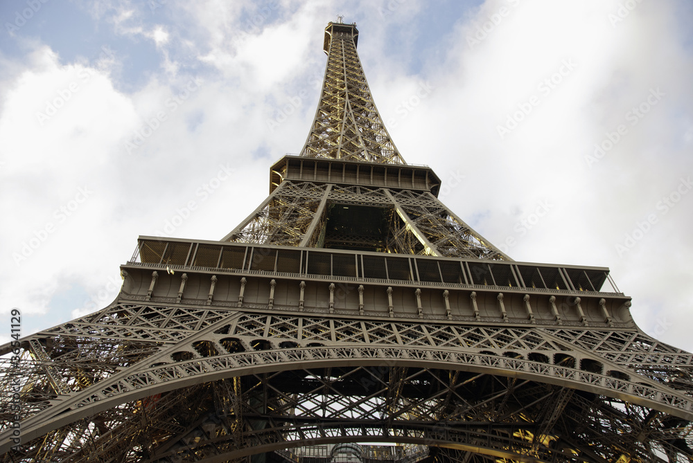 Power of Eiffel Tower in Paris