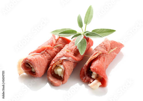 Involtini di carne - Meat rolls
