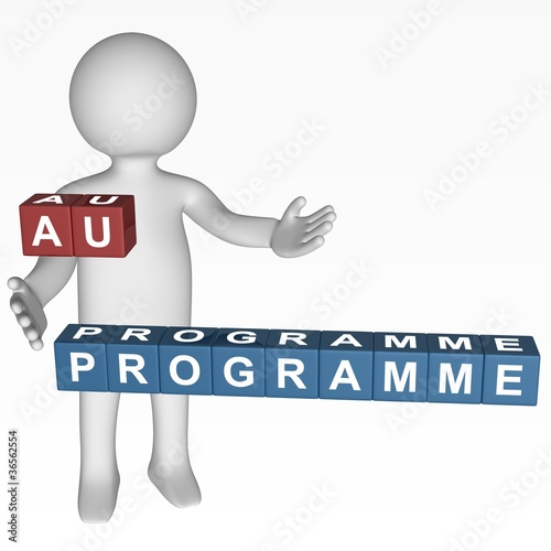 Cubes - 457 - AU PROGRAMME