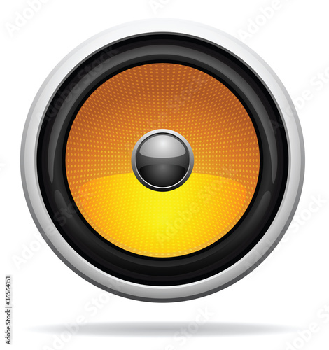 Car Loudspeaker Icon