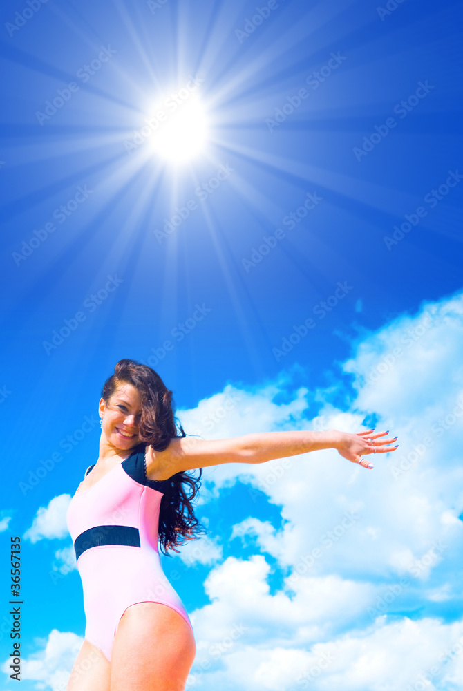 Sunny Workout Outdoor Exercise