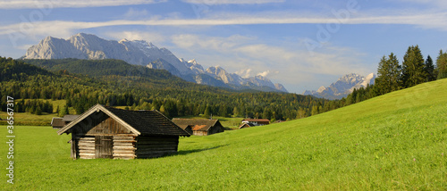 Landschaft bei Mittenwald im Allgäu