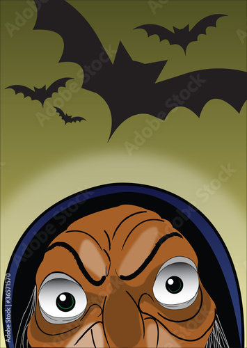 Strega e pipistrelli