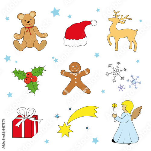 Weihnachts Set 9 Stück