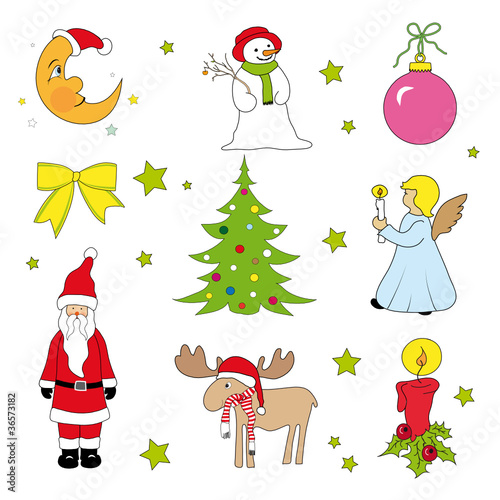 Weihnachts Motive Set