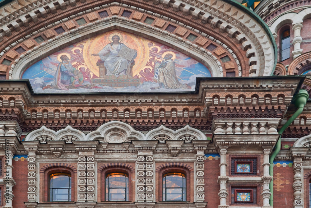 Church of the Savior on Spilled Blood facade (St. Petersburg)