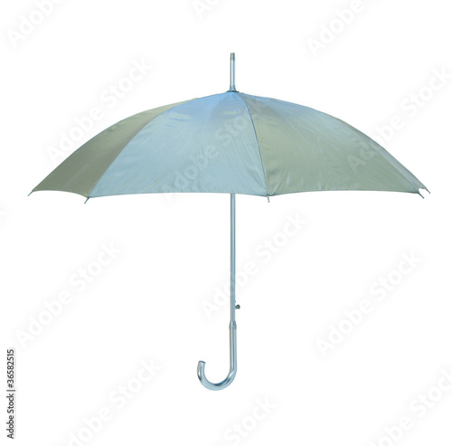 Classic umbrella isolated over white background