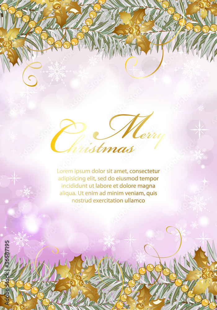 Obraz premium Christmas Background