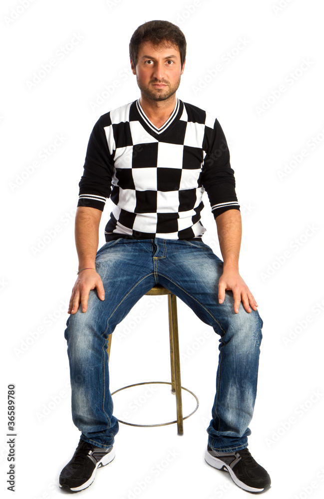 Fototapeta premium ragazzo alla moda