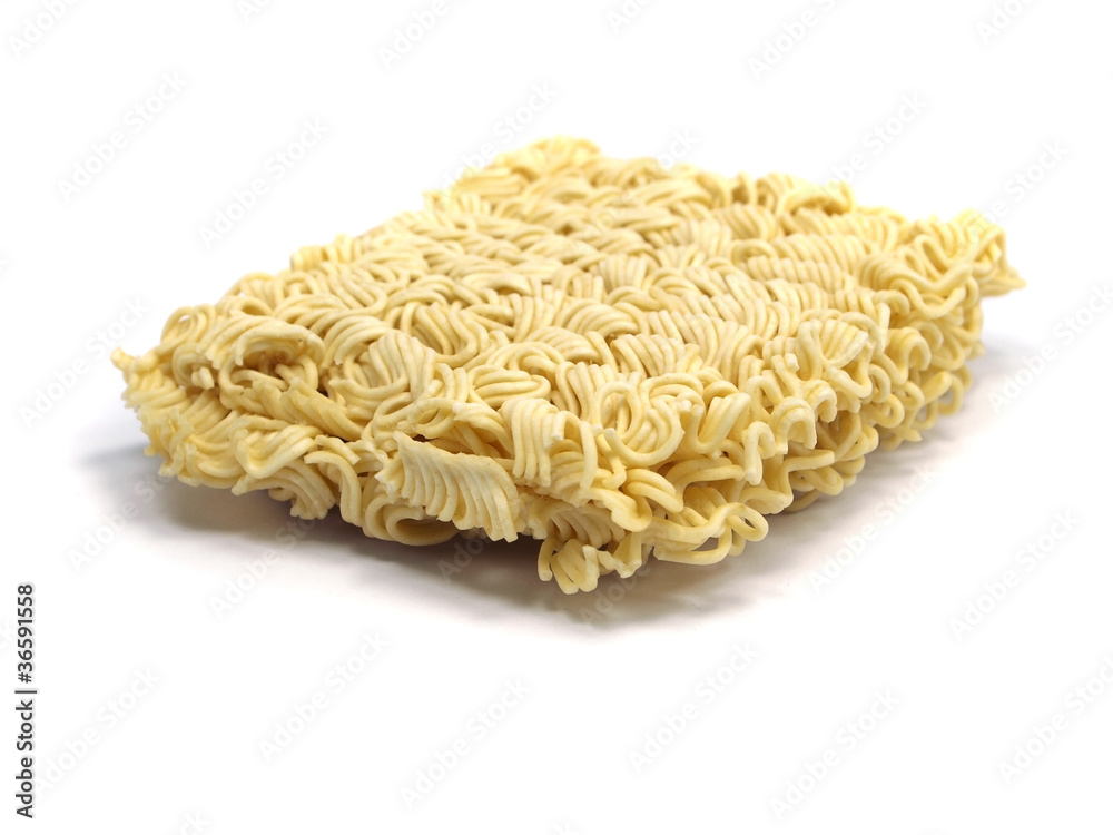 block of Instant noodles