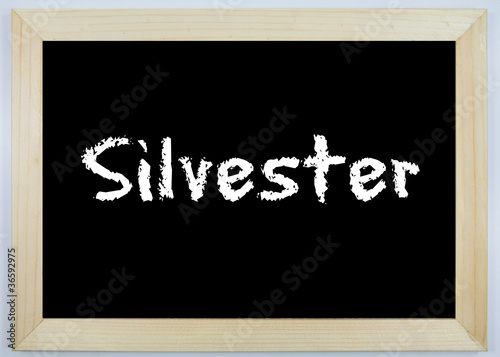 Schild - Silvester