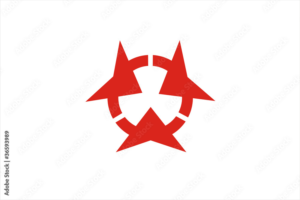 oita flag oita flag