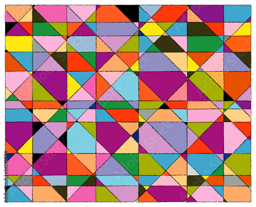 colorful mosaic background