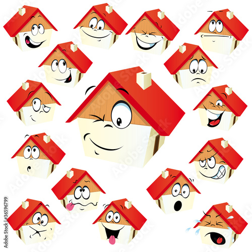 house icon with many expressions