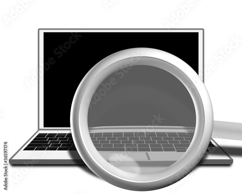 laptop - search