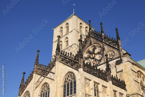 der St. Paulus Dom zu Münster - Detailaufnahme
