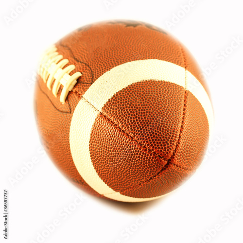 View of a ball for american football