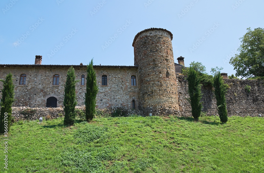 Castle of Rivalta. Gazzola. Emilia-Romagna. Italy.
