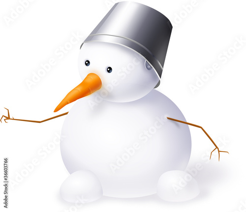 Schneemann 3D