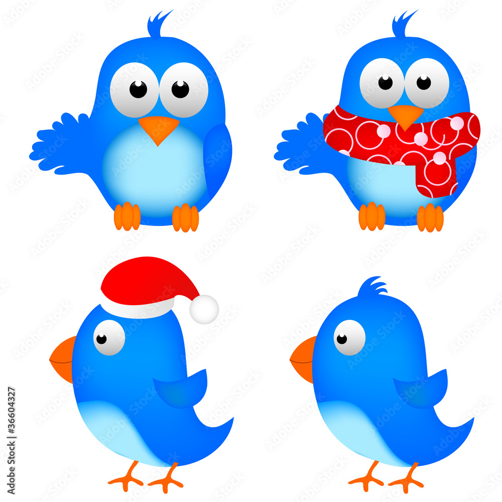 twitter 青い鳥