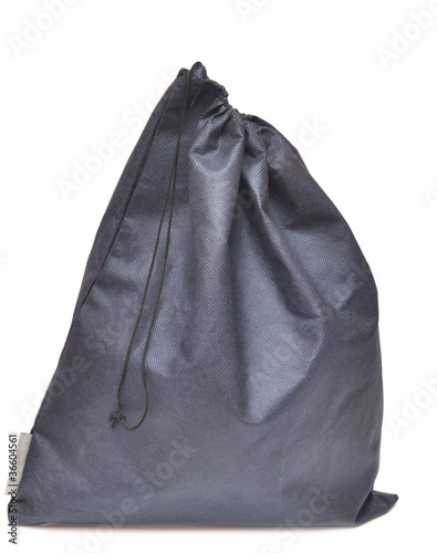 dark blue closed sack