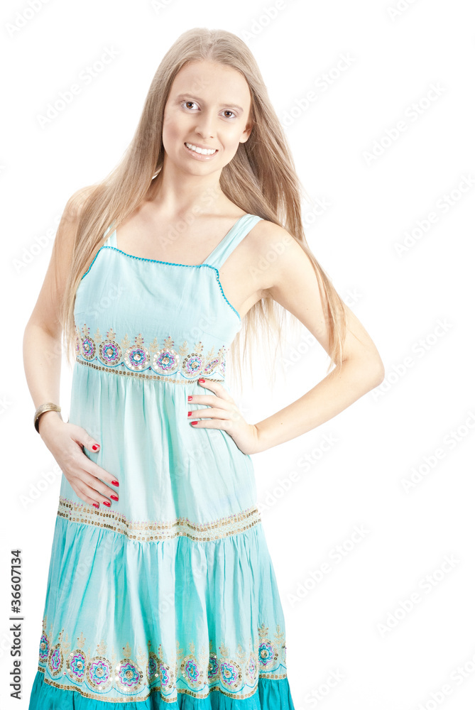 Photo of beautiful woman with magnificent hair Photo of beautiful woman with magnificent hair