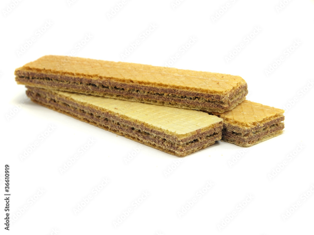waffle with chocolate filling waffle with chocolate filling