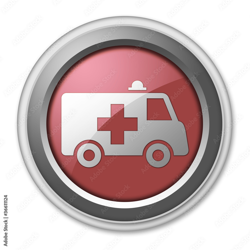 Red 3D Style Button Red 3D Style Button