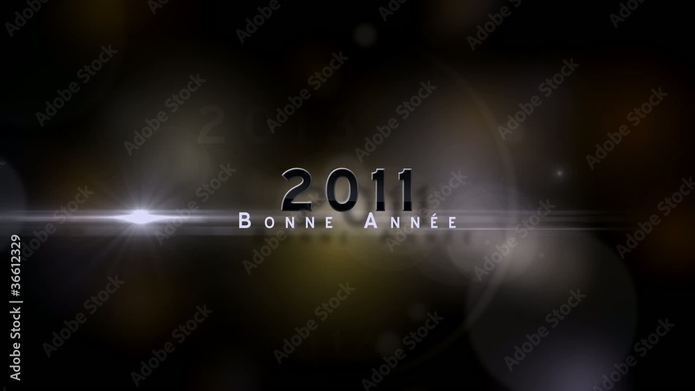 bonne année 2012