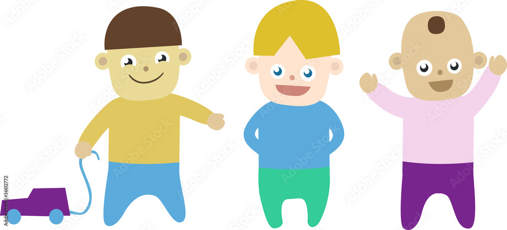 Three kids Three kids