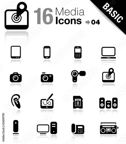 Basic - Media Icons