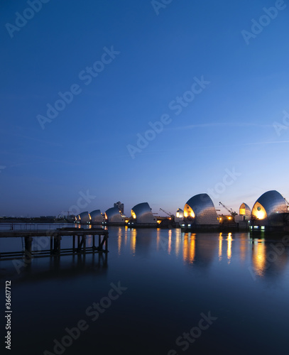 The thames barrier