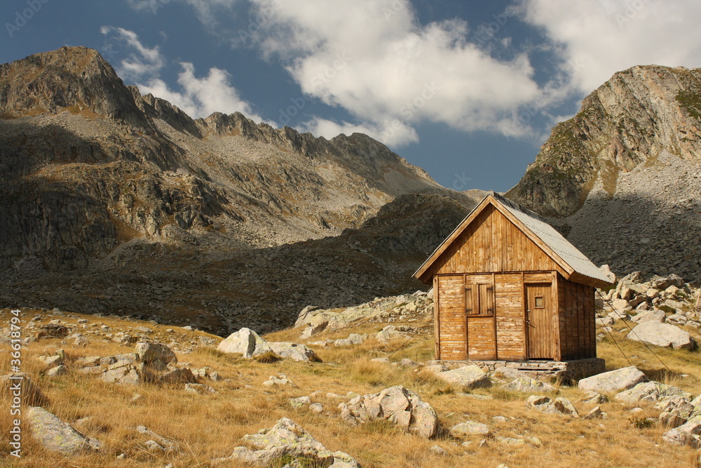 mountain hut in Val d'Aran