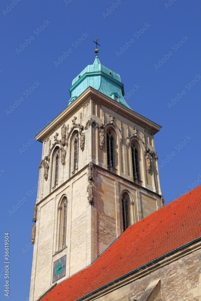 Kirchturm der St. Martini Kirche, Münster
