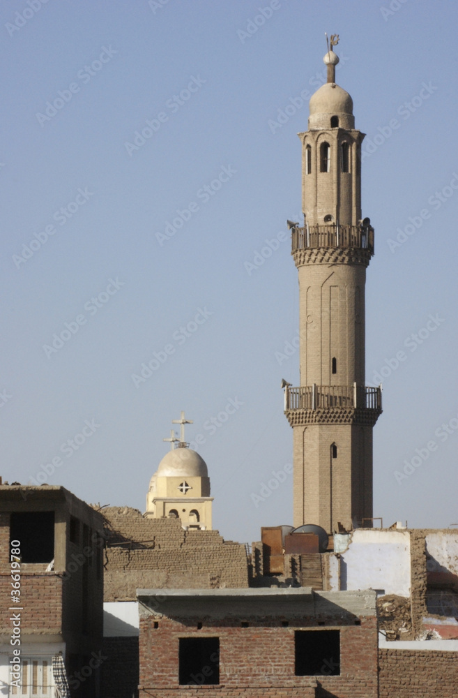 Obraz premium minaret in Esna