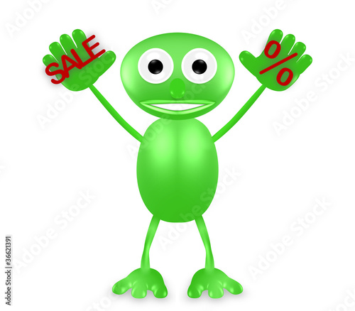 Happy Monster - Sale %