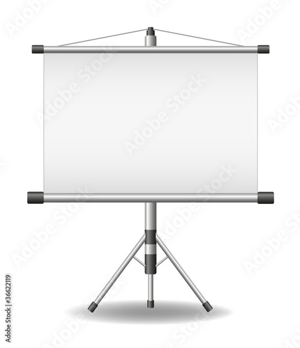 Projection screen (projector roller screen )