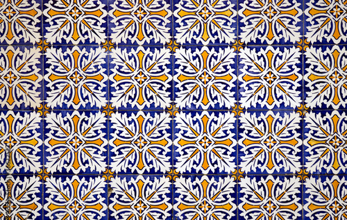 Vintage spanish style ceramic tiles