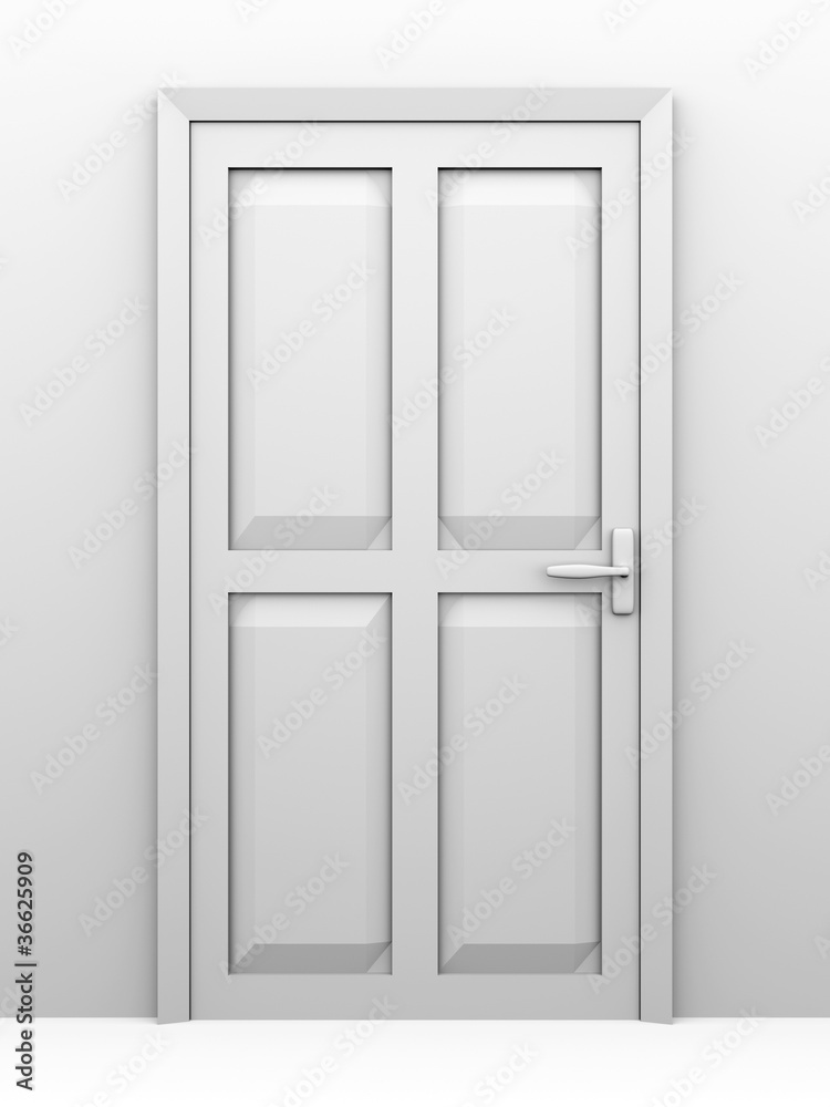 Closed door Closed door