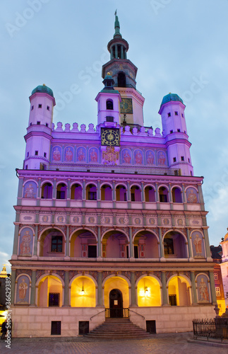town hall of Poznan, Poland