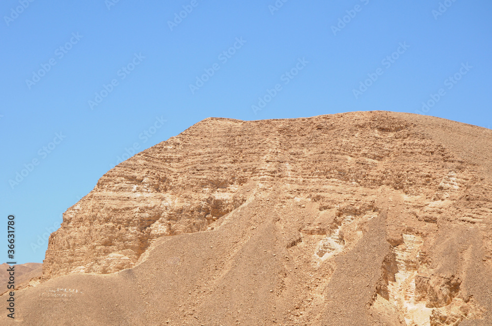 Sinai mountains in Taba region in Egypt