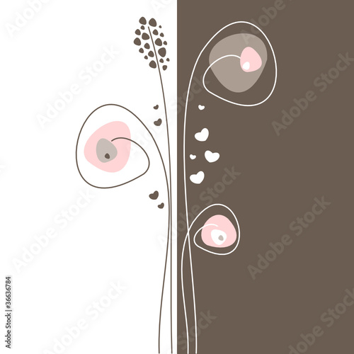 Karte Blumen